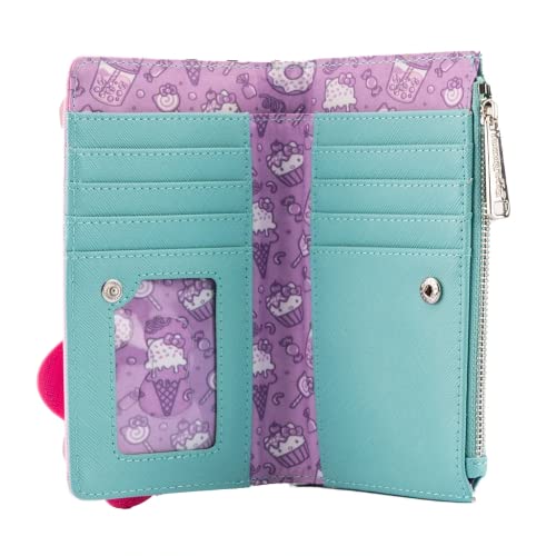 Loungefly Sanrio Hello Kitty Cupcake Faux Leather Flap Wallet - Image 3