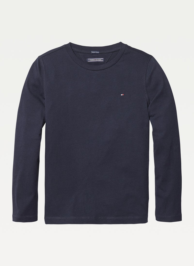 TOMMY HILFIGER Kids Crew Neck Short Sleeve T-shirt  - Image 5