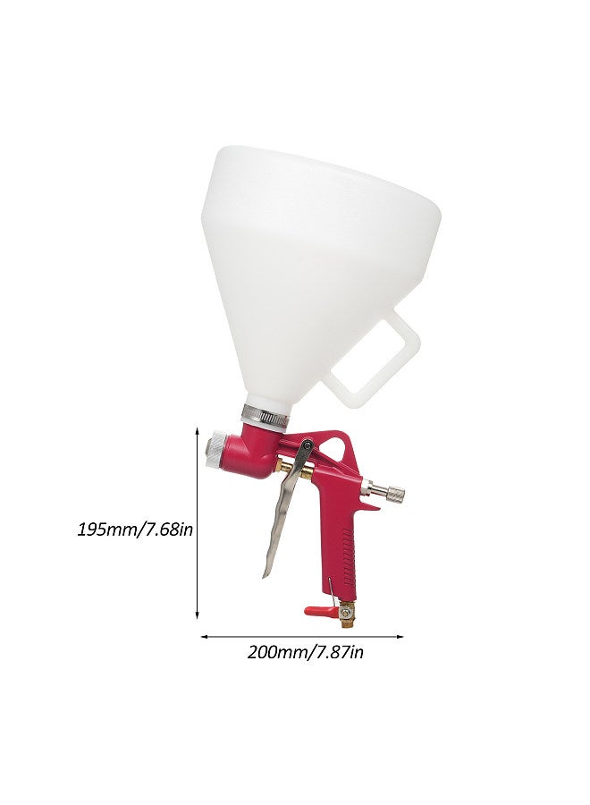 Drywall Wall Painting Sprayer 6L Paint Texture Tool Air Hopper Spray Machine with 3 Nozzle (4.0mm/6.0mm/8.0mm) for Home Decoration Construction Site DIY Creation  - Image 4