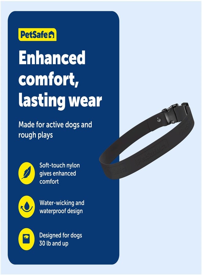 PetSafe Replacement Strap for Guardian GPS + Tracking Dog Fence Collar, Made with Soft-Touch Nylon for Enhanced Comfort and Long-Lasting Wear - Water-Wicking, Waterproof Material, Black - Image 4