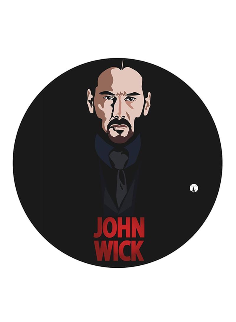 John Wick Printed Mouse Pad Multicolour