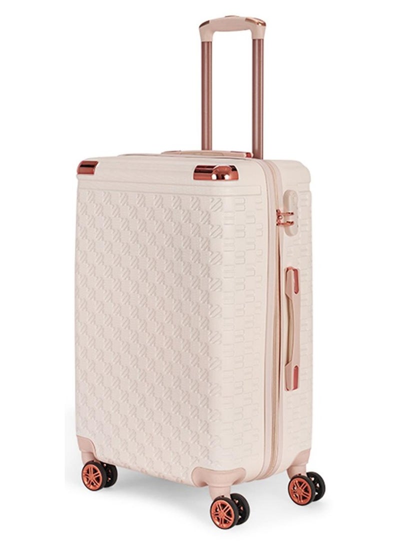 LIMRA Cabin Carry Check-In Luggage Trolley Size 20 inch Beige - Image 1