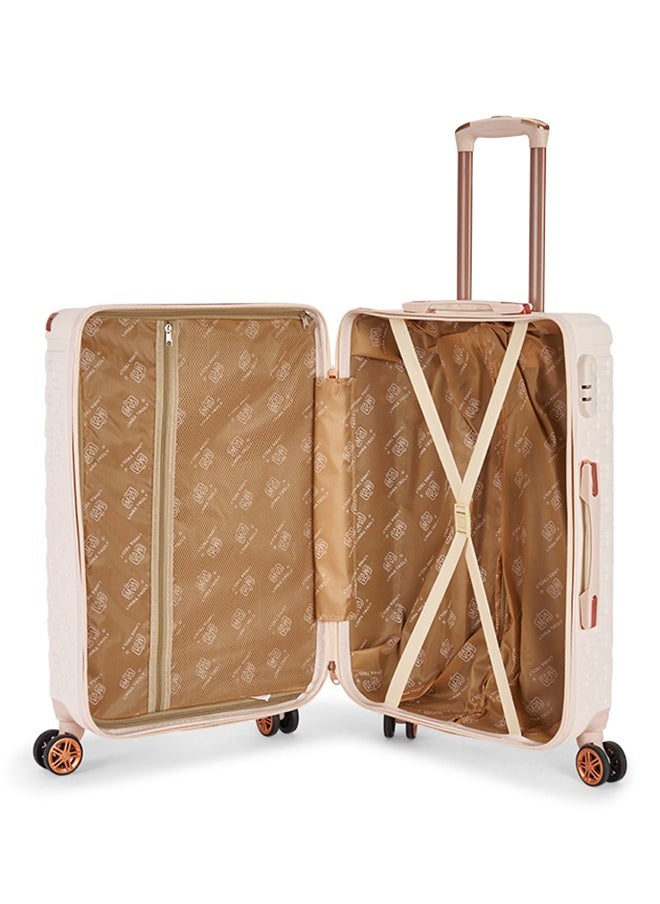 Cabin Carry Check-In Luggage Trolley Size 20 inch Beige - pzsku/Z9E3338AF076639195C93Z/45/_/1737274518/7d73c980-d8f5-40fb-ae73-f982e6399ba5