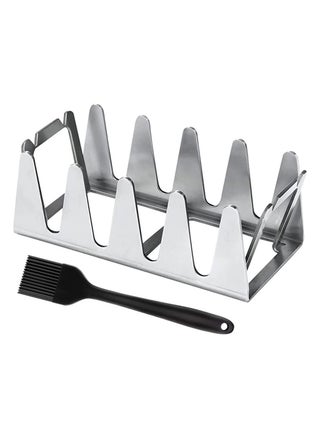 SYOSI BBQ Grill Rack, Chicken Leg and Wing Rack for Grill Smoker Oven, Multifunctional Chicken BBQ Grill Rack for Smoking Grilling Rib Rack,Picnic Camping Baking Cooking BBQ Tools - pzsku/Z9E3339E01BDD2A0258BAZ/45/_/1695890666/9933dc2f-73f5-4c04-8e10-fca8c54a3ca1