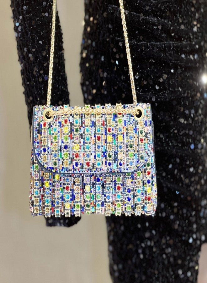BSOKEIXD Mother's Day Rhinestone Evening Clutch Purse -Shoulder Bags Crossbody Bag Purses Handbags Crystals Rhinestone Evening Bag for Women with Chain ， Party Purses，Ideal for Weddings,Prom，for Mom - Image 3