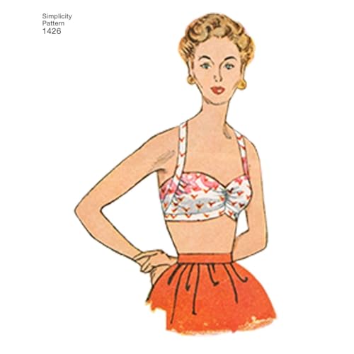 Simplicity Vintage Simplicity 1426 Women's Vintage Fashion 1950's Bra Sewing Pattern, Sizes 14-22 - Image 5