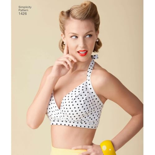 Simplicity Vintage Simplicity 1426 Women's Vintage Fashion 1950's Bra Sewing Pattern, Sizes 14-22 - Image 3