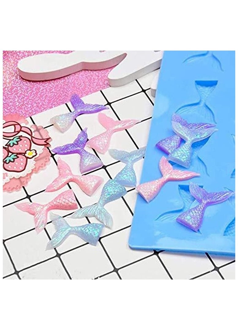 Excefore 16 Cavity Mermaid Tail Silicone Mould  - Image 2