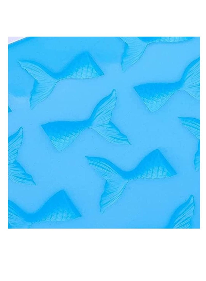 Excefore 16 Cavity Mermaid Tail Silicone Mould  - Image 3