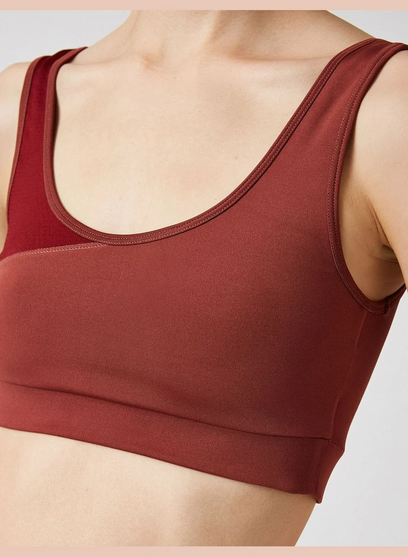 KOTON Ebru Şallı Loves Koton Sports Bra