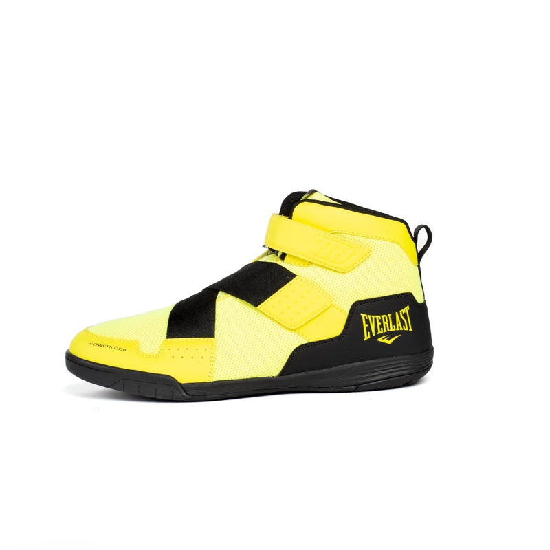 Everlast Powerlock XTrainer Boxing Shoes Neon Yellow Size 9 - Image 2