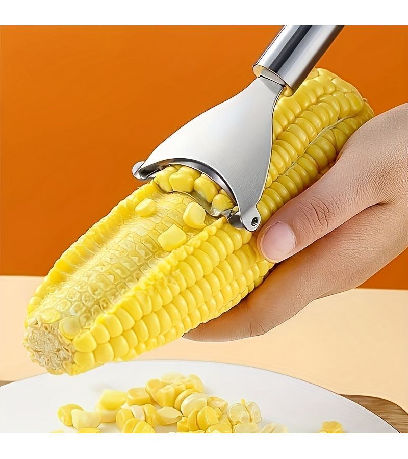 2Pcs Heavy Duty Corn Stripper And Vegetable Peeler 7.09x2.56inch For Kernel Remover - Image 2