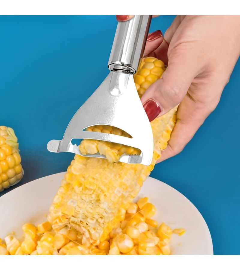 2Pcs Heavy Duty Corn Stripper And Vegetable Peeler 7.09x2.56inch For Kernel Remover - Image 4