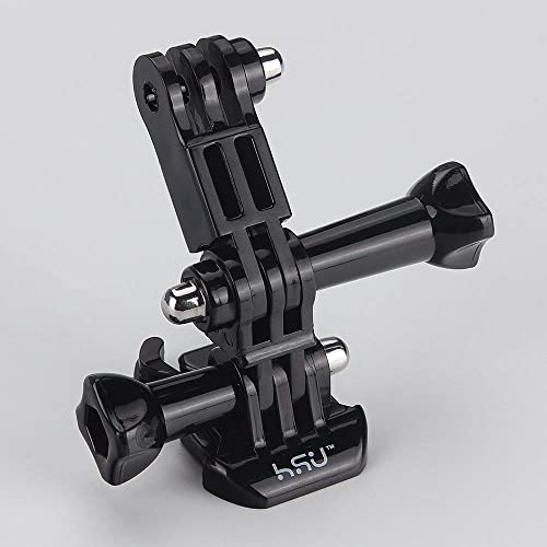 HSU Adjust Arm Straight Joints Mount, Long and Short Same Direction Straight Joints Mount for GoPro Hero 13 12 11 10 9 8 7 6 5 4 3 3+ 2 1, AKASO Campark and Other Action Cameras - Image 3