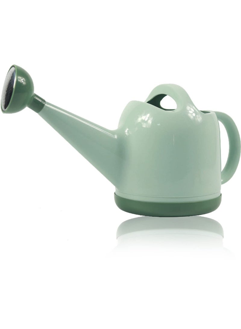Bukela Watering Can with Sprinkler Head, 1 Gallon Plant Watering Can Long Stem Spout for House Indoor Plant Outdoor Flower Decorative Modern Garden Pot (4L, Light Green) - Image 1
