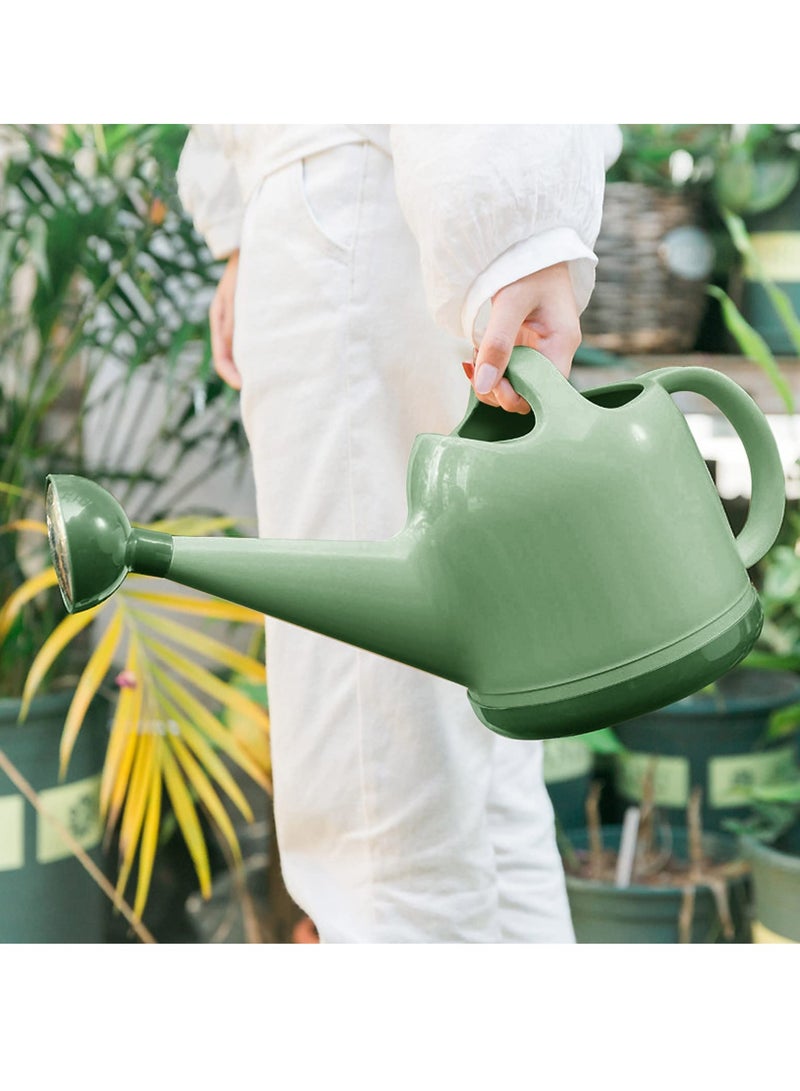 Bukela Watering Can with Sprinkler Head, 1 Gallon Plant Watering Can Long Stem Spout for House Indoor Plant Outdoor Flower Decorative Modern Garden Pot (4L, Light Green) - Image 4