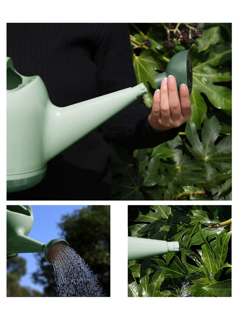 Bukela Watering Can with Sprinkler Head, 1 Gallon Plant Watering Can Long Stem Spout for House Indoor Plant Outdoor Flower Decorative Modern Garden Pot (4L, Light Green) - Image 5