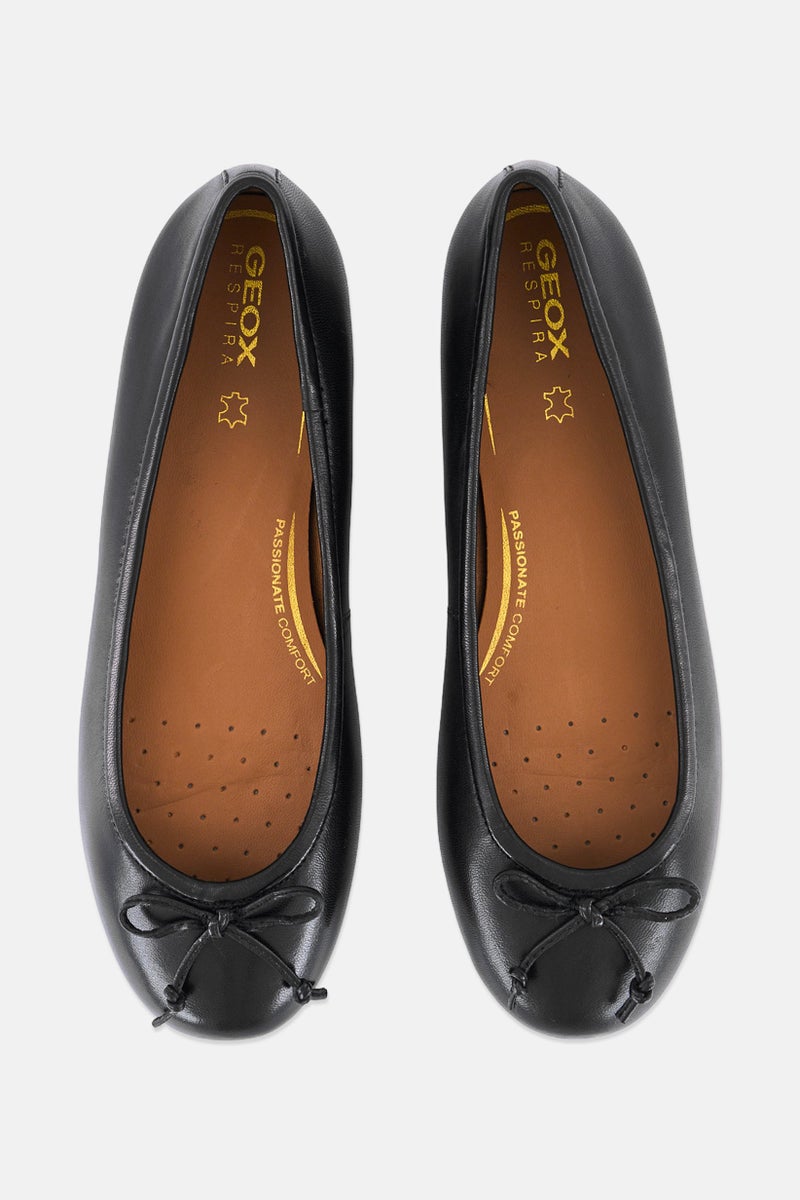 GEOX Women Palmaria Slip On Flats, Black  - Image 4