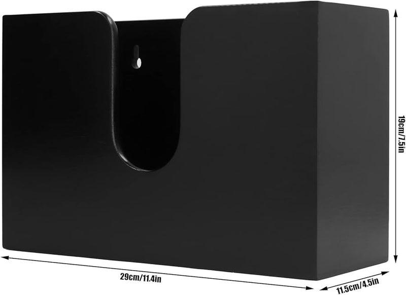 Bamboo Paper Towel Holder Dispenser Box for Kitchen Office Home - Image 3