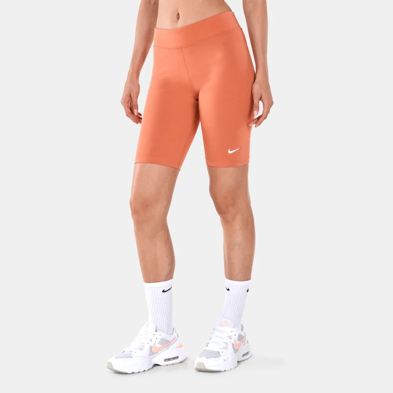 Nike Women's Sportswear Essential Mid-Rise Biker Shorts