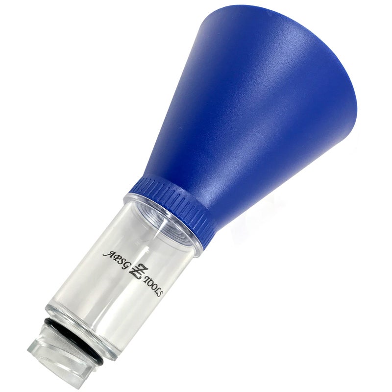 APSG Engine Oil Funnel  Compatible with Select GMC Chevrolet Ford Vehicles  ScrewOn NoSpill Tool Locks Directly into Filler  Fast  Easy Oil Change with No Mess
