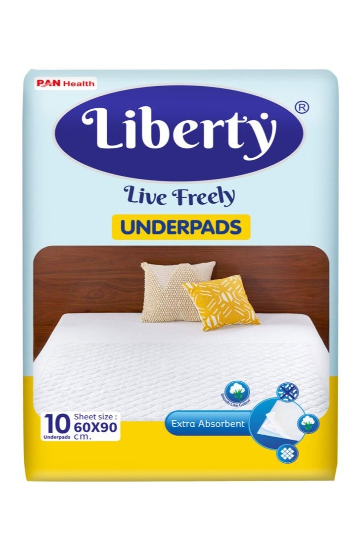 Liberty وسادة تحتية بيئية 60 مم × 90 مم 10 وحدات - Image 1