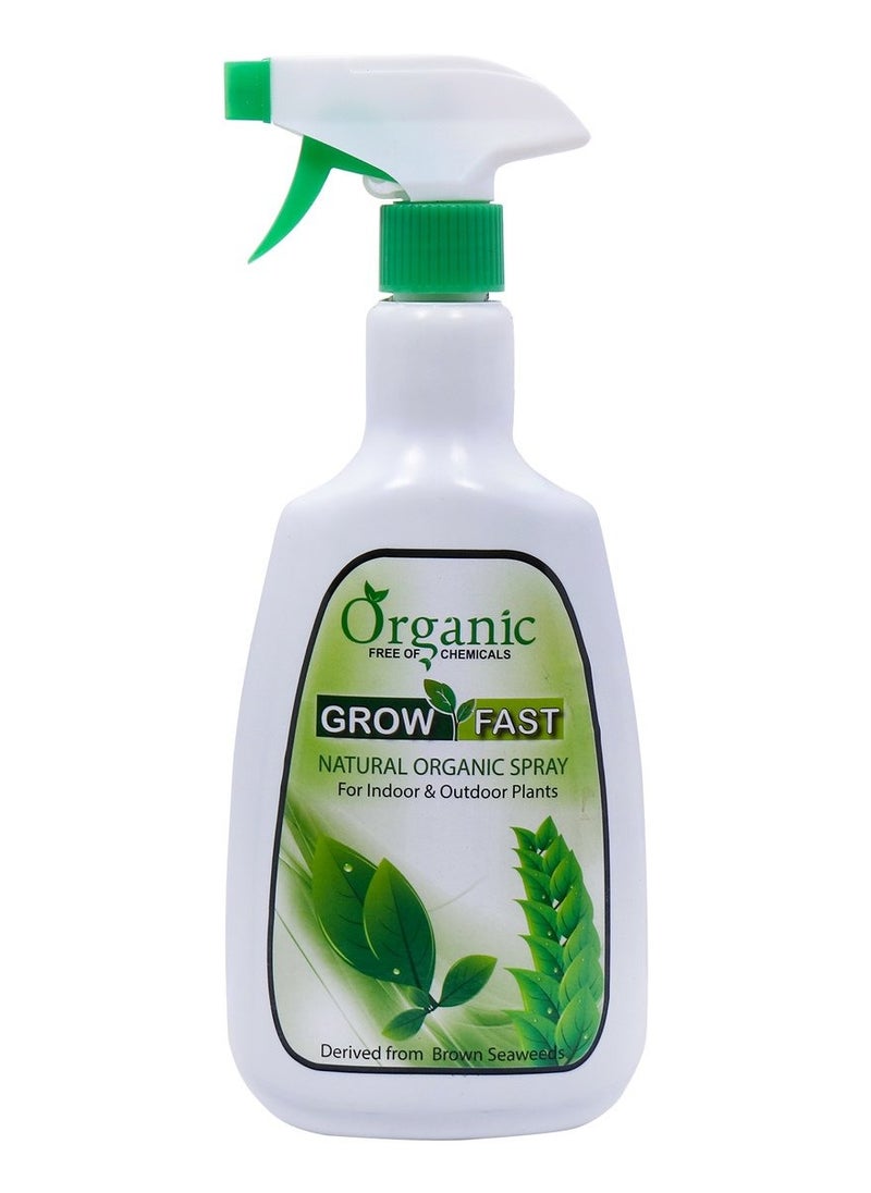 GROW FAST Natural Organic Revitalizer Spray Clear 860 ML  - Image 1