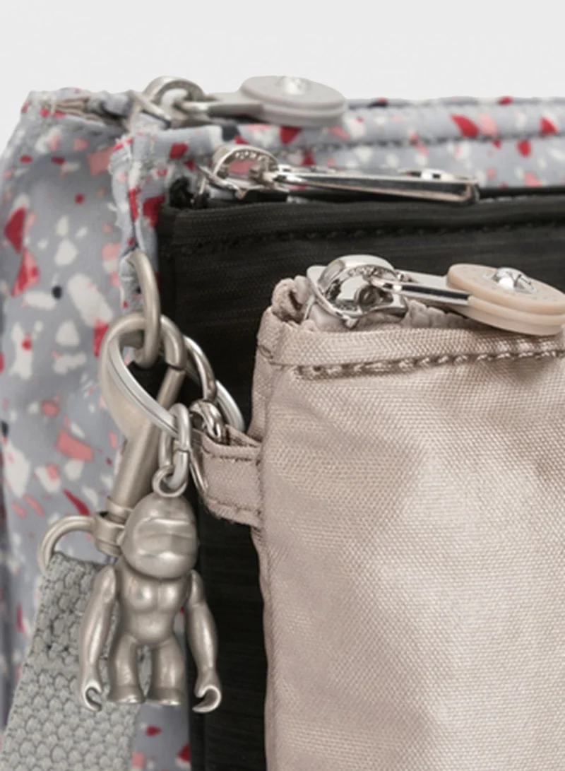 kipling Large Laka Speckled Purse