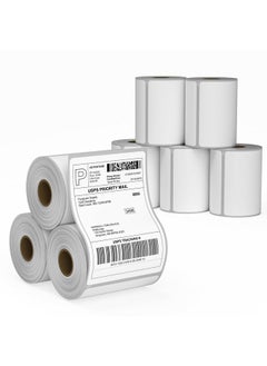 FungLam 8 Rolls 4Xl Labels 4"X6" Direct Thermal Shipping Label Compatible With Labelwriter 4Xl 1744907 Thermal Postage Labels 220 Labels Roll  - Image 1
