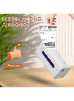 FungLam 8 Rolls 4Xl Labels 4"X6" Direct Thermal Shipping Label Compatible With Labelwriter 4Xl 1744907 Thermal Postage Labels 220 Labels Roll  - Image 5