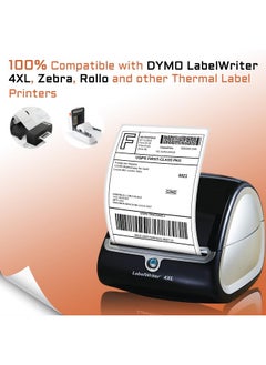 FungLam 8 Rolls 4Xl Labels 4"X6" Direct Thermal Shipping Label Compatible With Labelwriter 4Xl 1744907 Thermal Postage Labels 220 Labels Roll  - Image 3
