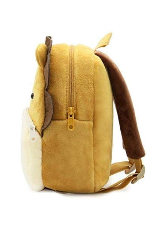 Cute Toddler Backpack Toddler Bag Plush Animal Cartoon Mini Travel Bag for Baby Girl Boy 2-6 Years(Cute Lion) - Image 3