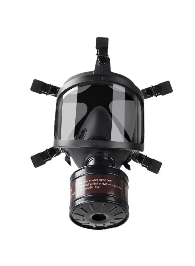 Gas Masks Chemical Full Face Respirator Mask with Filters 40mm Activated Carbon Charcoal Filter Canister for Dust Painting Chemical Mechanical Polishing Welding - Image 1