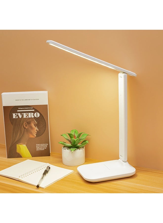Led Foldable Eye-Caring Desk Lamp With USB Ports For Student Kids Bedroom Dormitory Study Adjustable Light 3 Modes Reading Light - Image 3