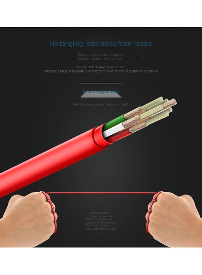 Gaming Wired In-Ear Headphones with Microphone for PC and Mobile - Ideal for PUBG and Other Games - Image 2