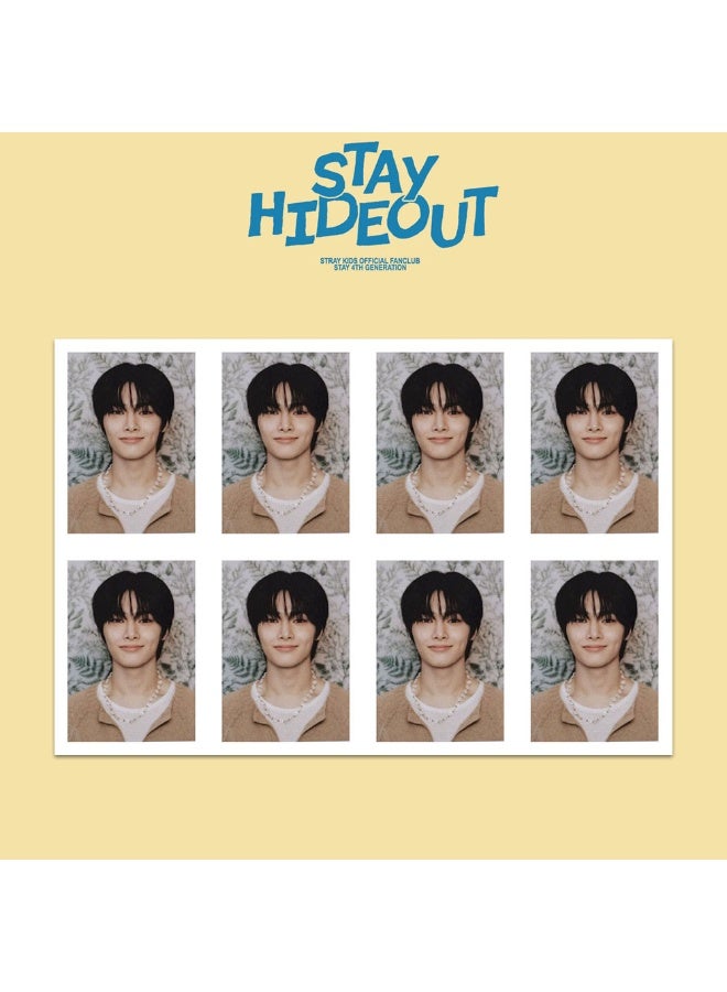 NIBEMINENT 8 Pcs Kpop Stray Kids - IN ID Photo Stay Hideout Lomo Cards Card For Fans Collection Gifts - Image 1