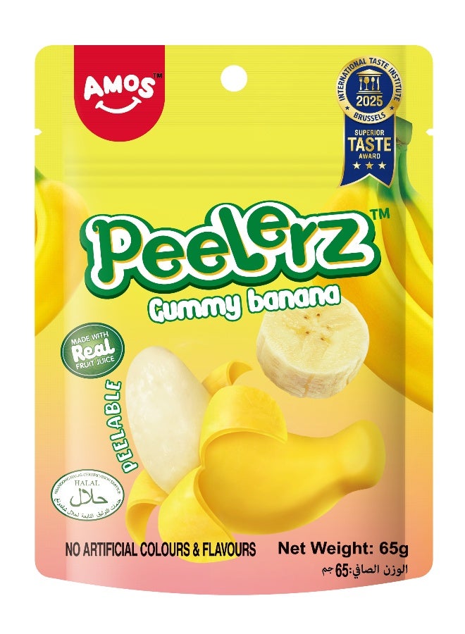 Amos Peelerz Gummy Banana - Image 1