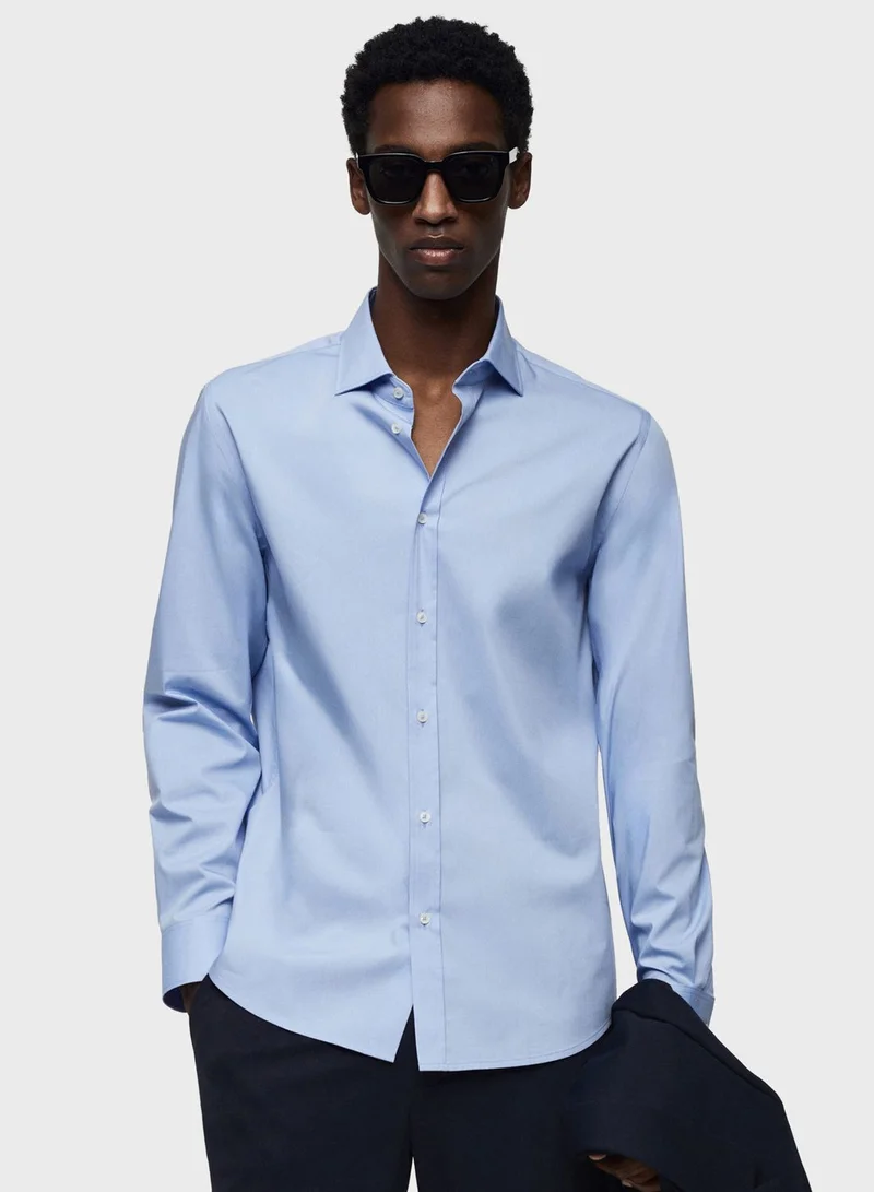 Mango Man Essential Slim Fit Shirt