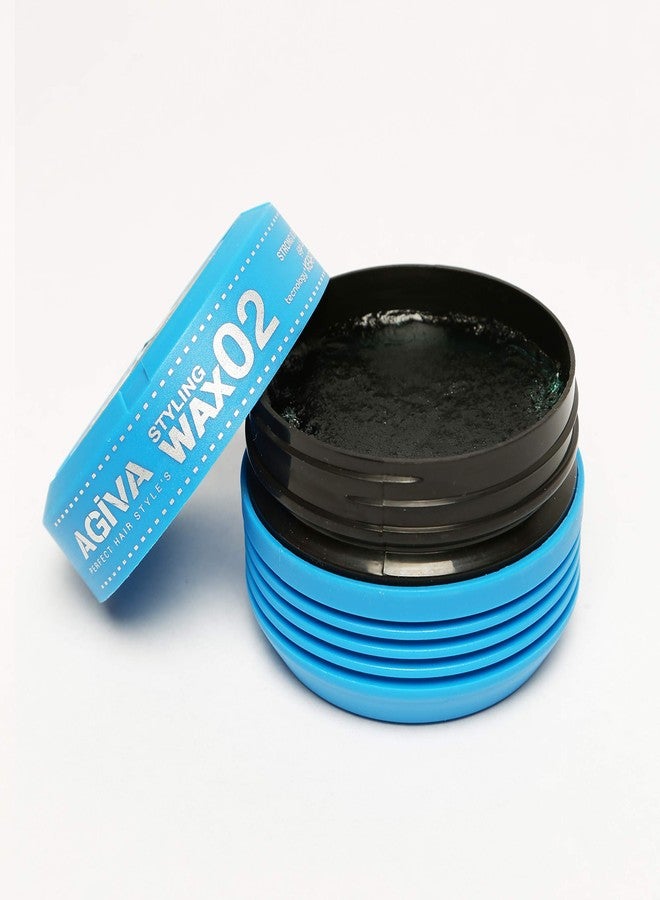 Agiva Hair Styling Crystal Wax 02 Strong Hold Wet Look Plus Keratin 6oz - Image 5
