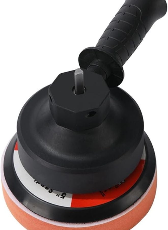 ملمع سيارات لاسلكي دوار مع مقبض قابل للإزالة ووسادتين - Image 1