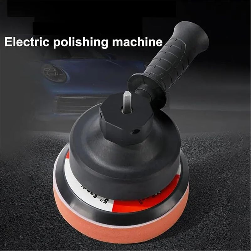 ملمع سيارات لاسلكي دوار مع مقبض قابل للإزالة ووسادتين - Image 3