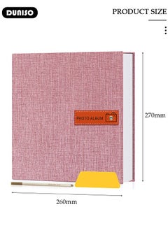 DUNISO 120 Pockets Simple Photo Album for 3-10 Inches Photos Portable Photo Album for Family Wedding Boys Girls  - Image 4