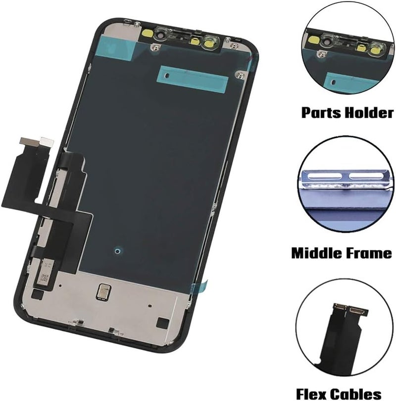 Fixerman Store for iPhone XR Screen Replacement 6.1 inch,LCD Display Touch Screen Digitizer Assembly with Repair Tools, Compatible with Model A1984, A2105, A2106, A2108 - Image 4