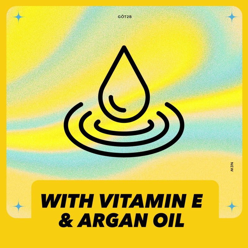 Got2B Curled Styling Cream, 6 Fl Oz, Curl Defining & Moisturizing Hair Cream for Coily & Curly Hair, Provides Frizz Control & Soft Feel for Type 3-4 Curls, Made with Vitamin E, Aloe Vera & Argan Oil - Image 5