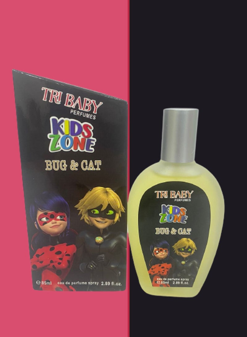 TRI 4 Pieces Tri Baby Bug And Cat Perfume 85 Ml EDP - Image 3