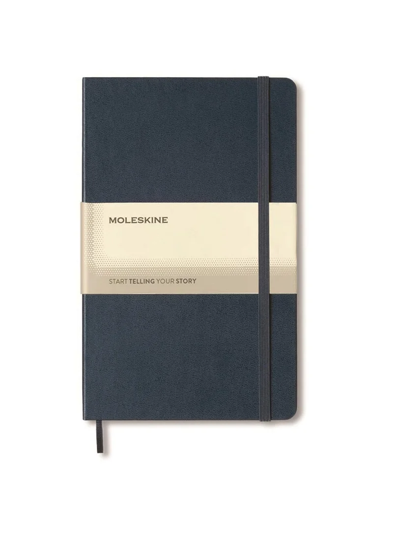 MOLESKINE Moleskine Large Soft Cover Ruled Notebook - Sapphire Blue