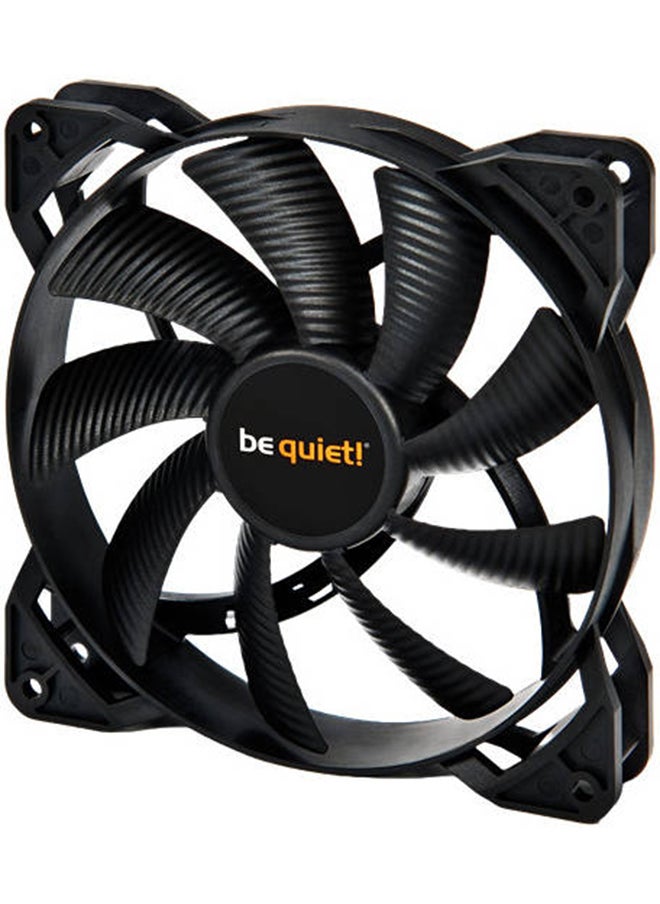 Be Quiet - Pure Wings 2 140 Mm PWM Case Fans, 9x Airflow-Optimized Fan Blades, 1000 RPM Fan Speed, Up To 104 CFM Airflow, Rifle Bearing Technology, Black BL040 - Image 1