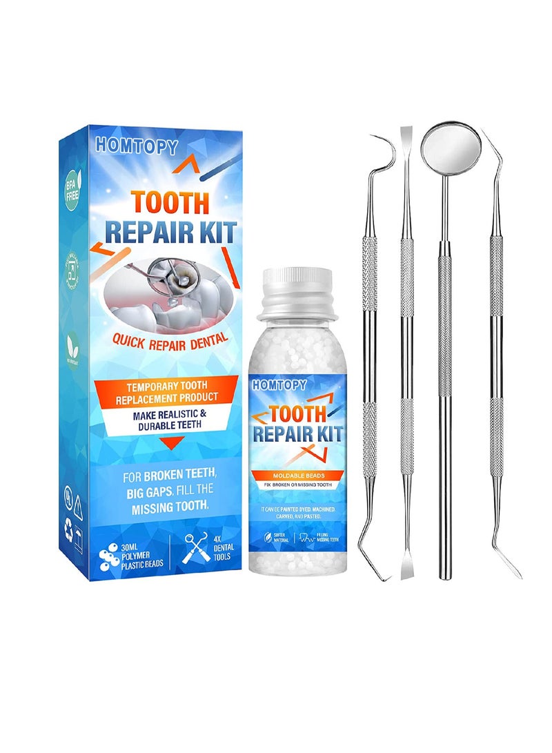 Generic Plastic gutta percha set party makeup temporary filling denture decoration 30ml  - Image 1