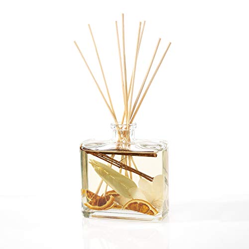 ANDALUCA Lemon Zest & Thyme Botanical Reed Diffuser | 7.5 fl oz | Citrus & Spice Scent - Image 4
