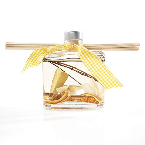 ANDALUCA Lemon Zest & Thyme Botanical Reed Diffuser | 7.5 fl oz | Citrus & Spice Scent - Image 3